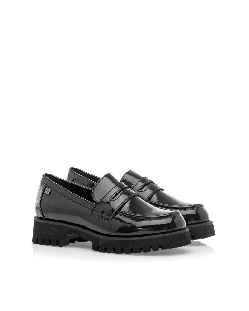 MUSTANG Zapatos Mocasines Mujer Negro 59370 LENOX