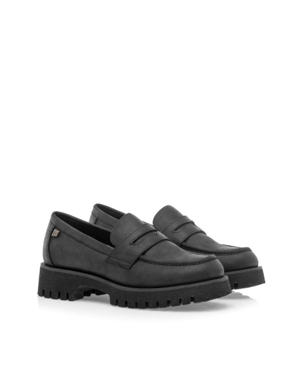 MUSTANG Zapatos Mocasines Mujer Negro 59370 LENOX