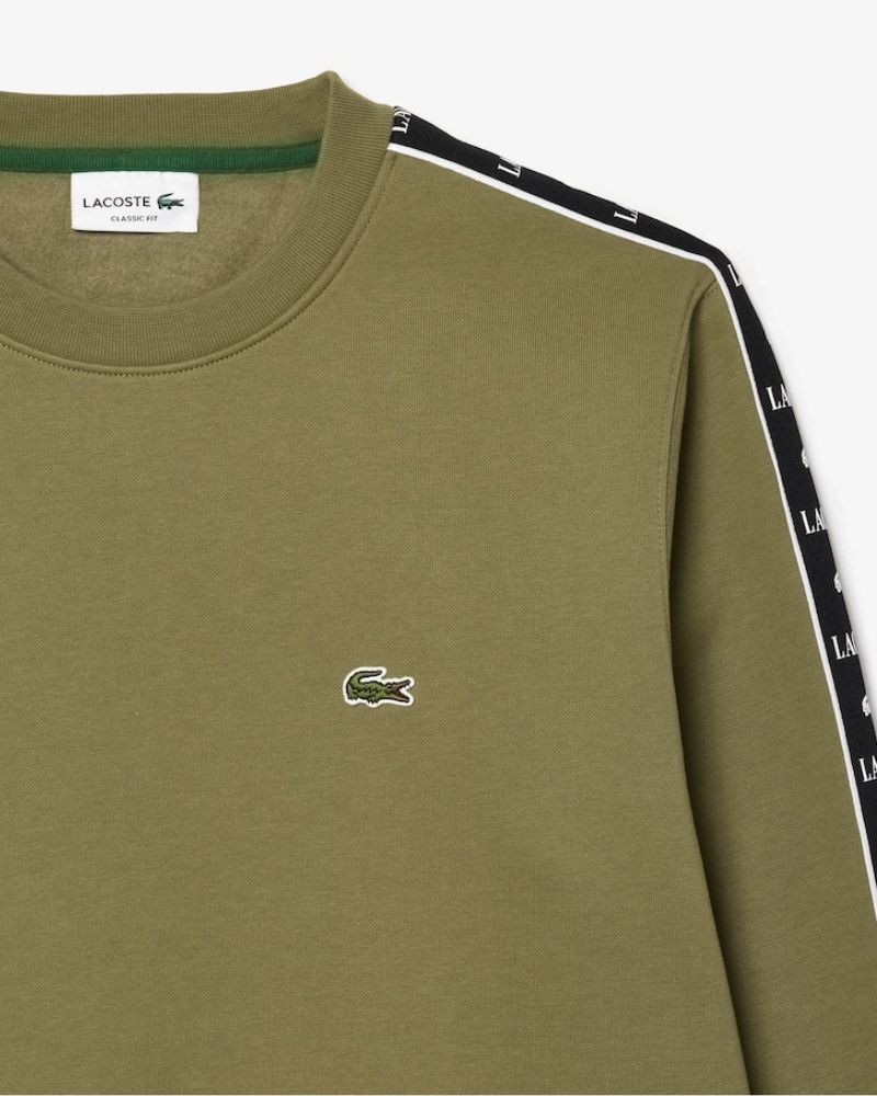 LACOSTE Sudaderas Manga larga Hombre Verde SH7492