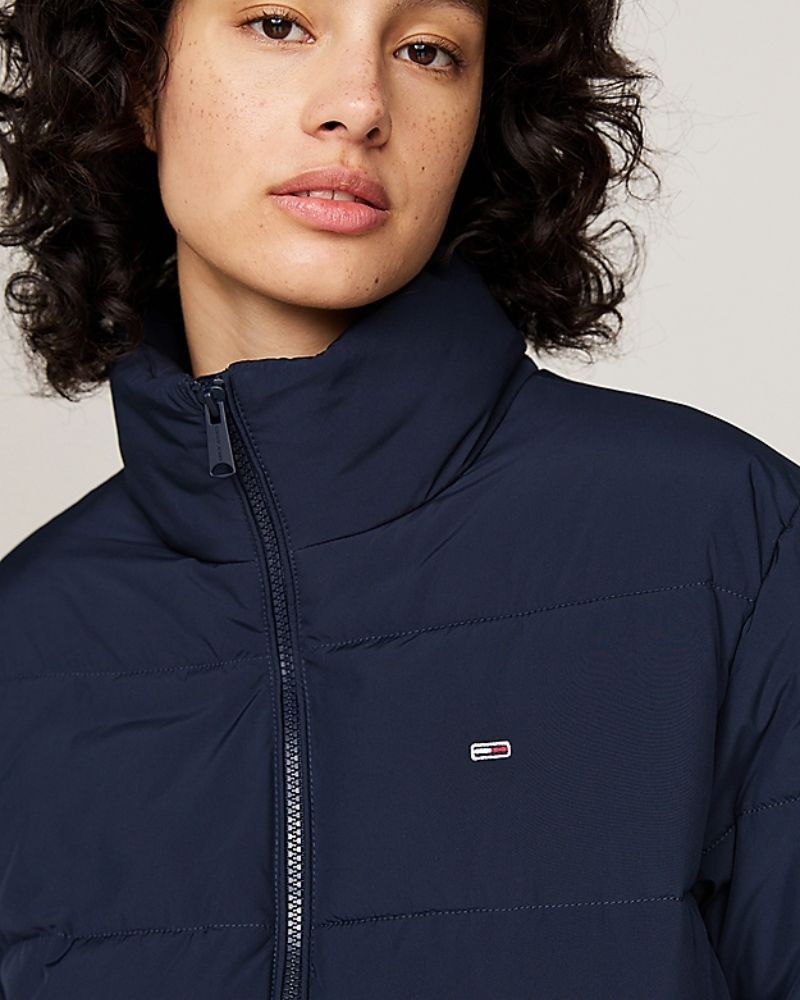 TOMMY HILFIGER Abrigos Manga larga Mujer Azul DW0DW18827