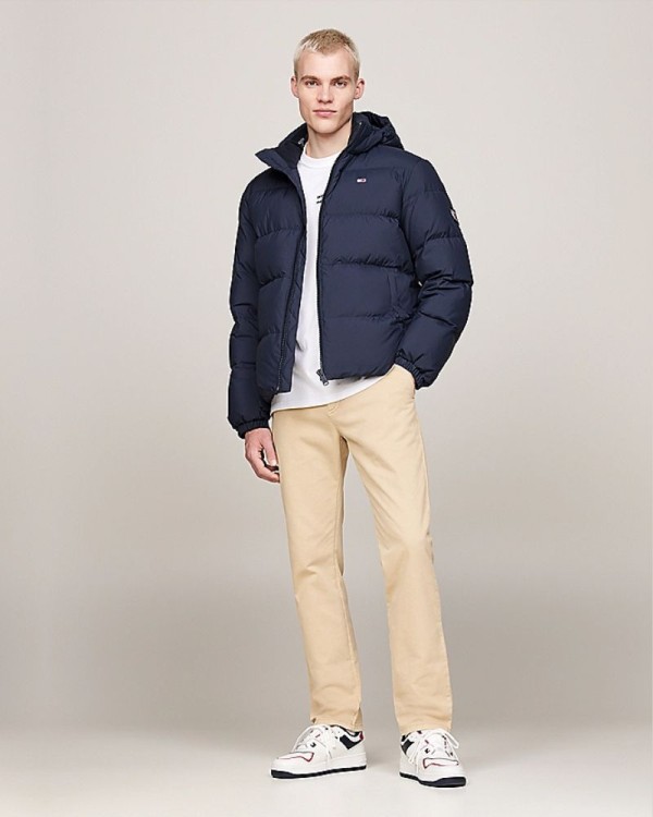 TOMMY HILFIGER Abrigos Manga larga Hombre Azul DM0DM19786