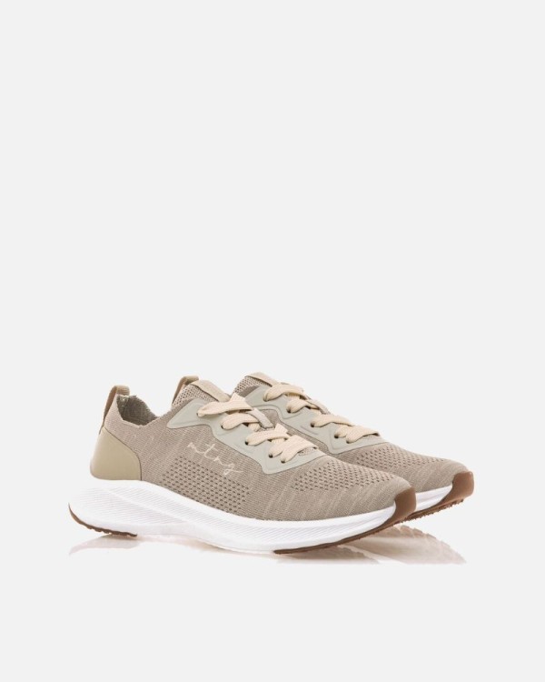 Mustang Zapatillas Mujer Beige Black Friday 60490 SOMO