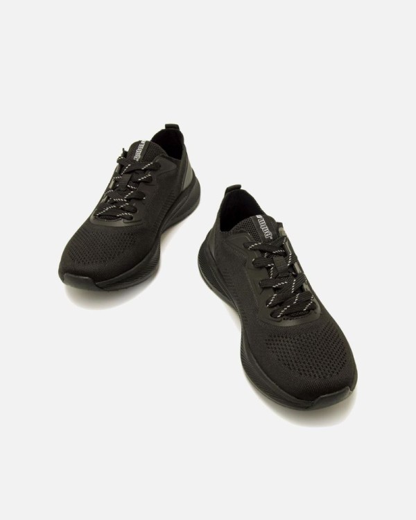 Zapatillas casuales negras mujer Mustang Somo ofertas Black Friday calzado
