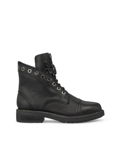 ALMA EN PENA Botines Militares Mujer Negro I240750