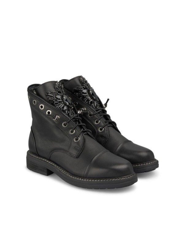 ALMA EN PENA Botas Militares Mulher Preto I240750