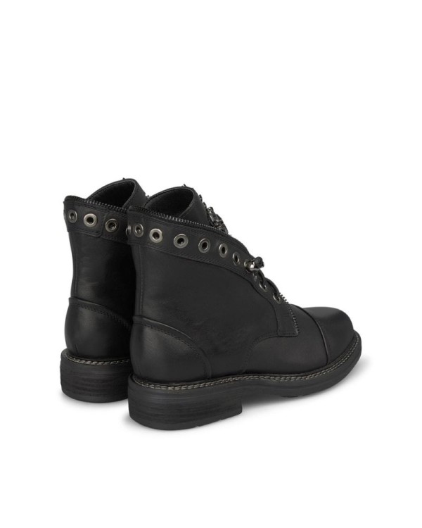 ALMA EN PENA Botas Militares Mulher Preto I240750