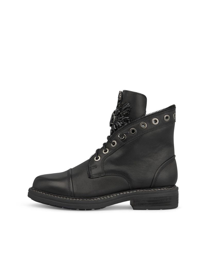 ALMA EN PENA Botas Militares Mulher Preto I240750
