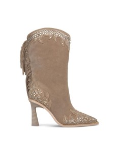 Botas bege Alma en Pena para mulher