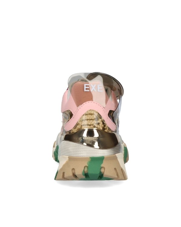 Calzado bajo mujer negro Exe