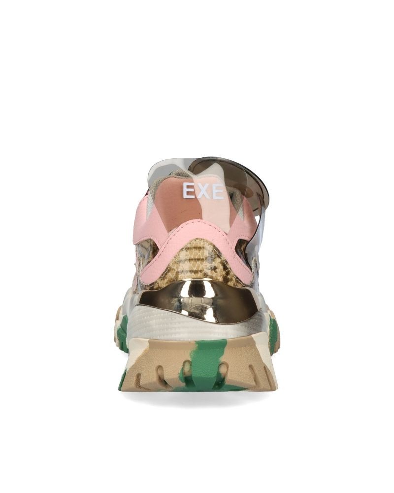 Calzado bajo mujer negro Exe