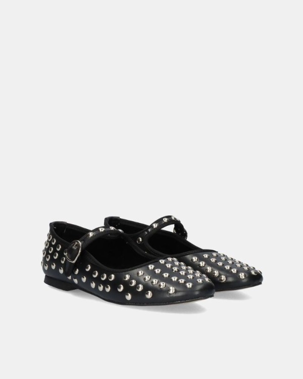 EXE Zapatos Bailarinas Mujer Negro M14 03