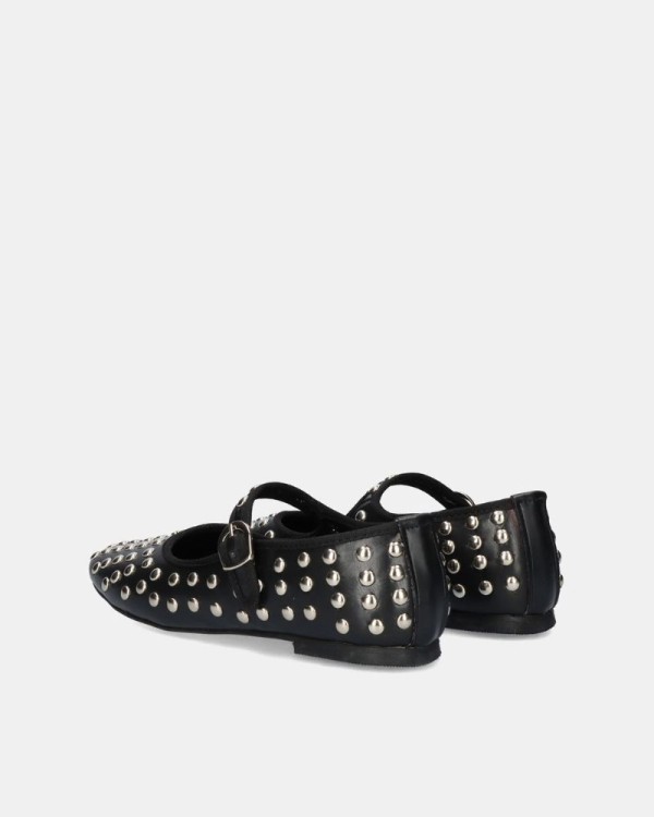 EXE Zapatos Bailarinas Mujer Negro M14 03