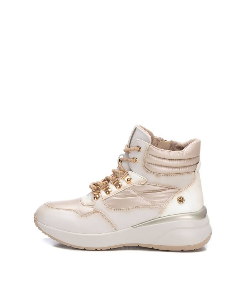 XTI Zapatillas Altas Mujer Beige 142922
