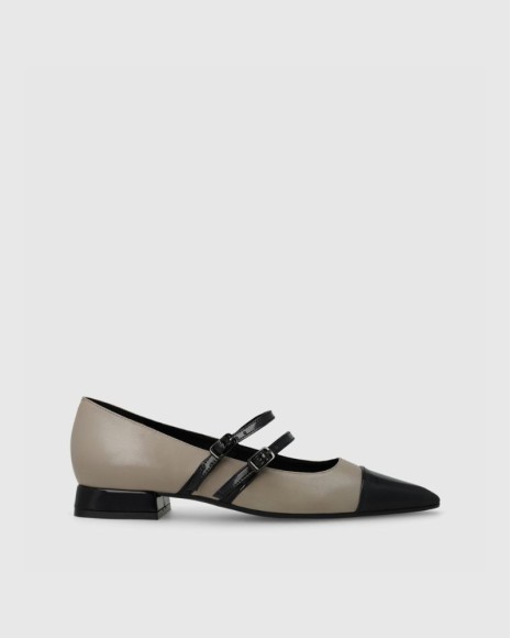 LODI Zapatos Bailarinas Mujer Taupe BRO4982