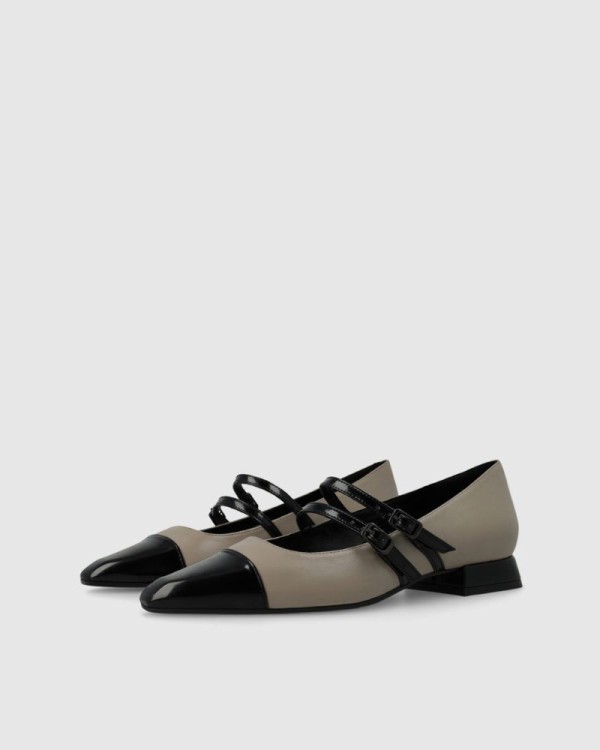 LODI Sapatos Bailarinas Mulher Taupe BRO4982