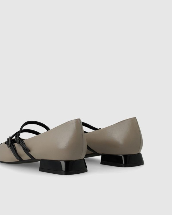 LODI Zapatos Bailarinas Mujer Taupe BRO4982