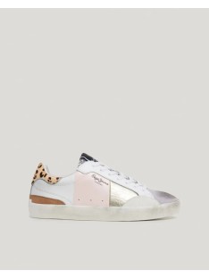 Sapatilhas brancas mulher Pepe Jeans Lane Sweet
