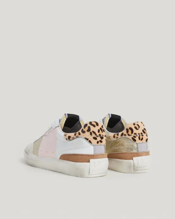 Sapatilhas brancas mulher Pepe Jeans Lane Sweet
