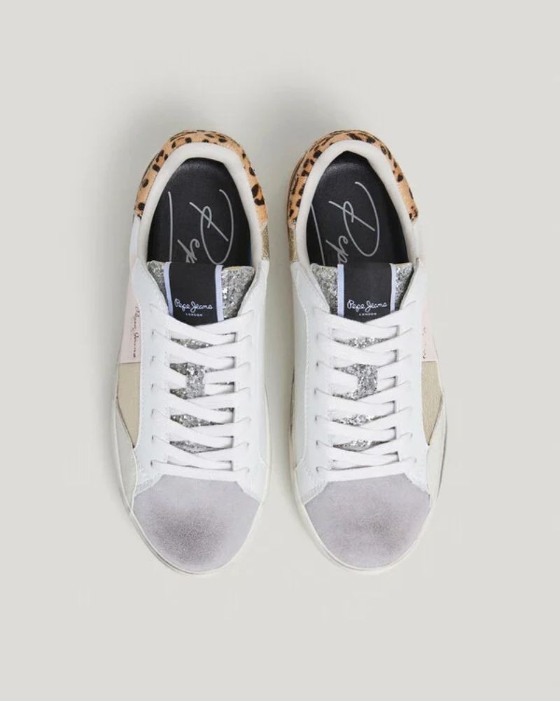 Sapatilhas brancas mulher Pepe Jeans Lane Sweet