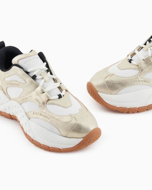 Zapatillas blancas mujer Armani Exchange moda