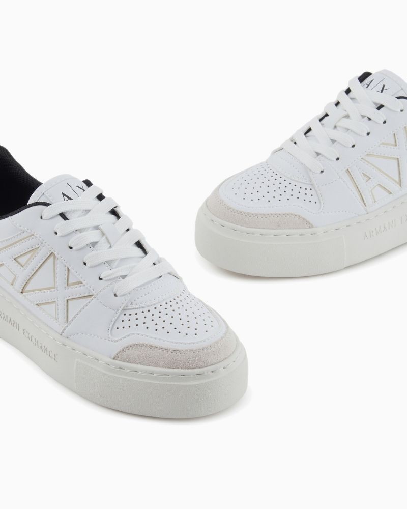 Sneaker blanco mujer Armani Exchange Black Friday calzado casual