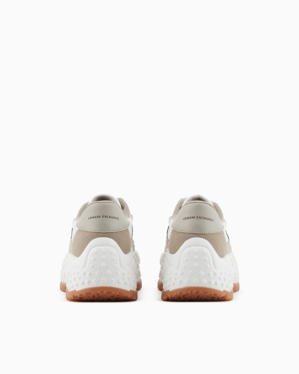 Armani Exchange zapatillas bajas mujer beige Black Friday calzado mujer