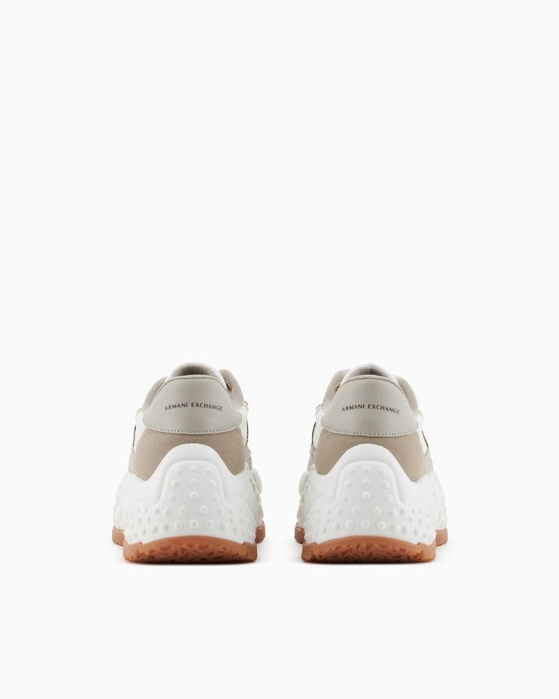 Armani Exchange zapatillas bajas mujer beige Black Friday calzado mujer