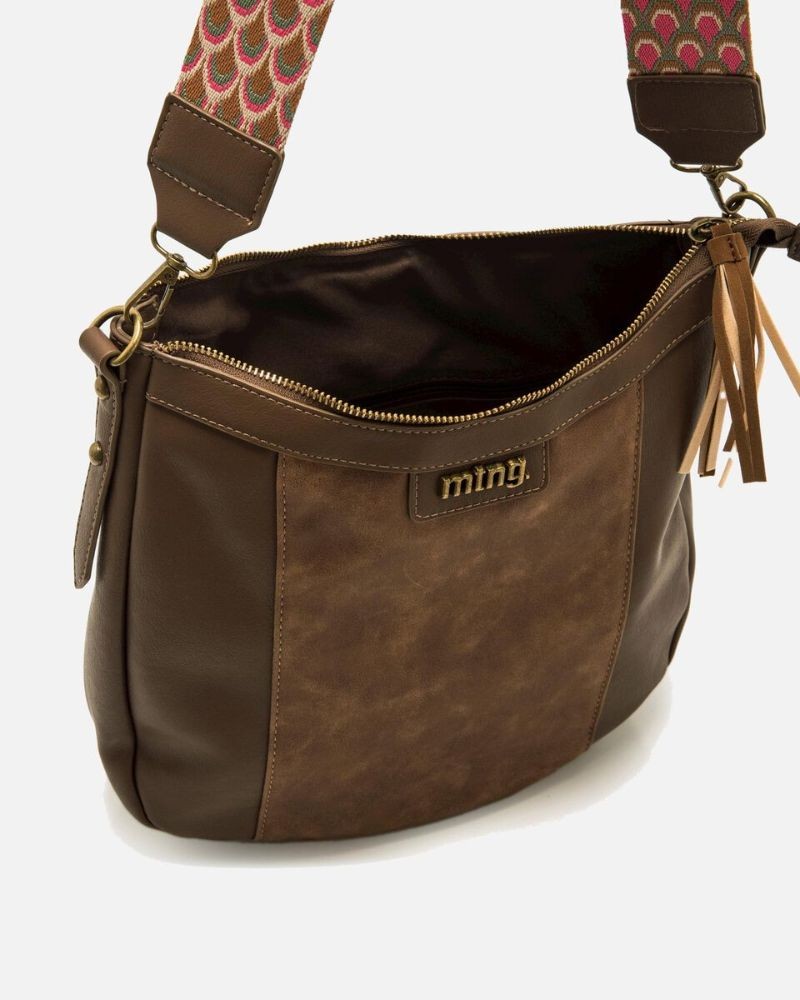  Bolsos Bandoleras Mujer  Taupe SALTER2
