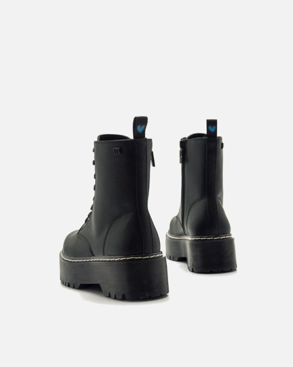 MUSTANG Botas Militares Feminino Preto 54146