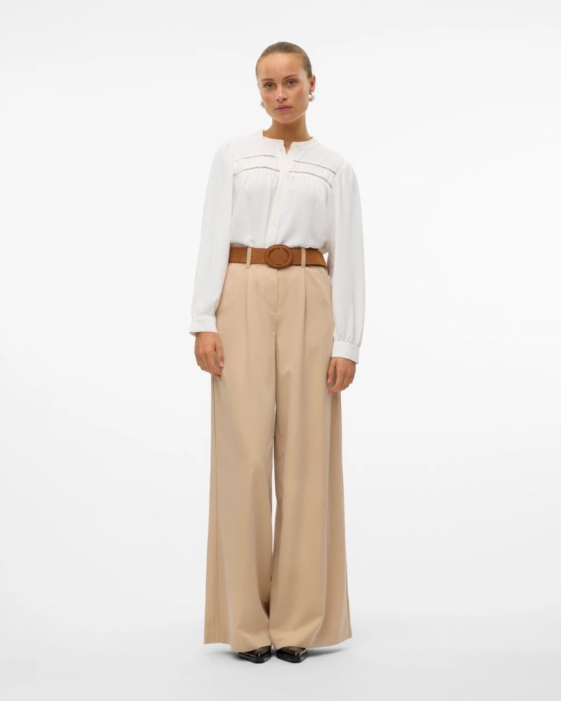 VERO MODA Camisas de Manga Comprida Mulher Branco 10314655 EMMA
