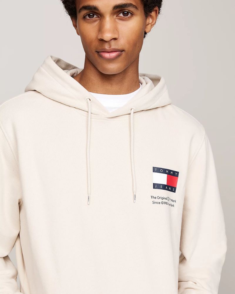 TOMMY HILFIGER Sweatshirts Manga comprida Homem Bege DM0DM20738