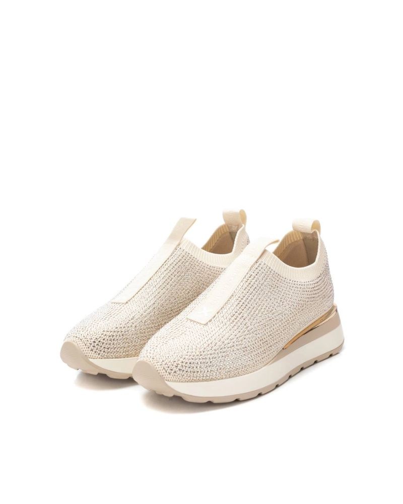 XTI Zapatillas Bajas Mujer Beige 142964