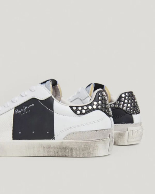 Sapatilhas brancas mulher Pepe Jeans Lane Glam