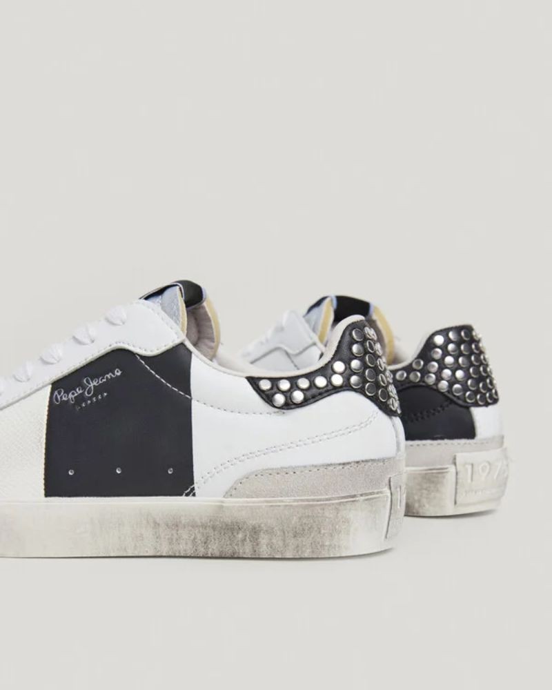 Sapatilhas brancas mulher Pepe Jeans Lane Glam