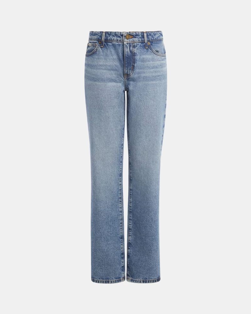 GUESS Pantalones Vaqueros Mujer Azul W4YA98 D5CC5