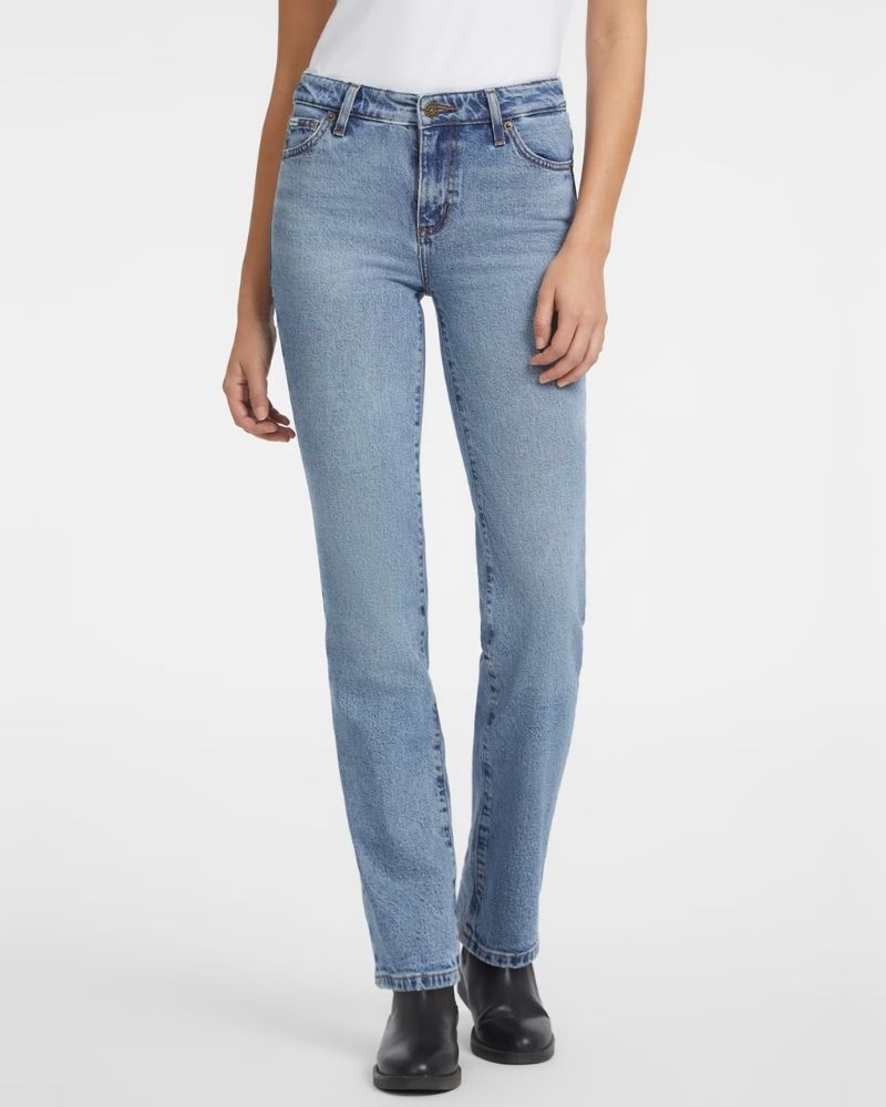 GUESS Calças de Gangas Mulher Azul W4YA98 D5CC5