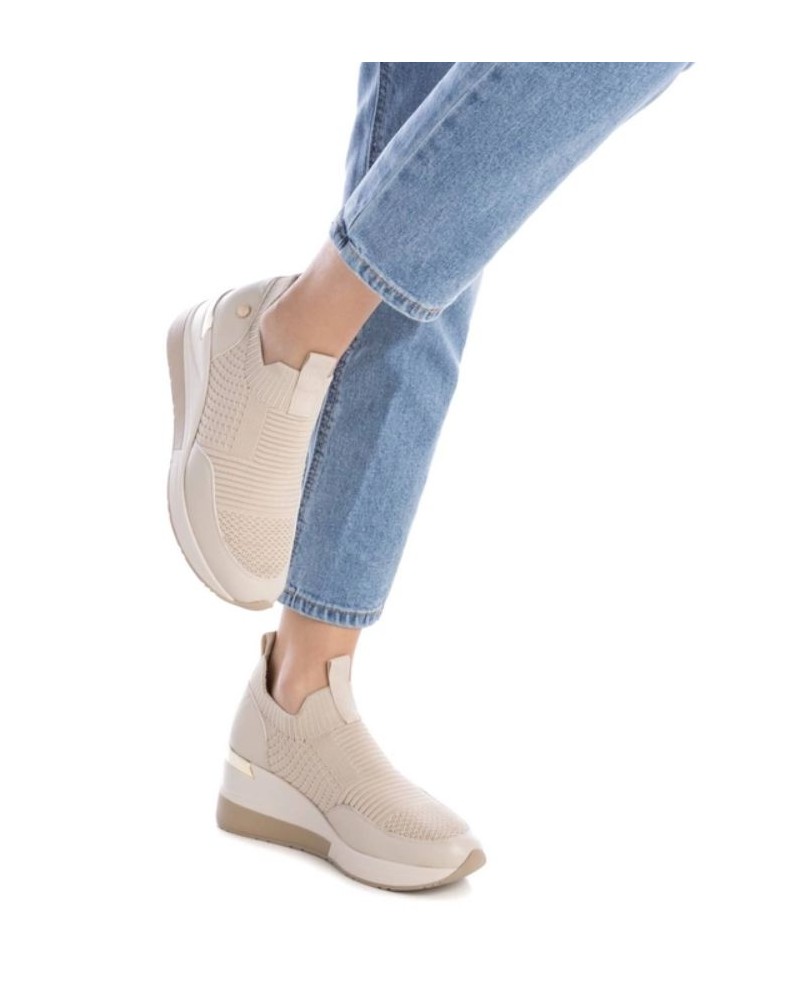 XTI Zapatillas Mujer Beige Black Friday 143084