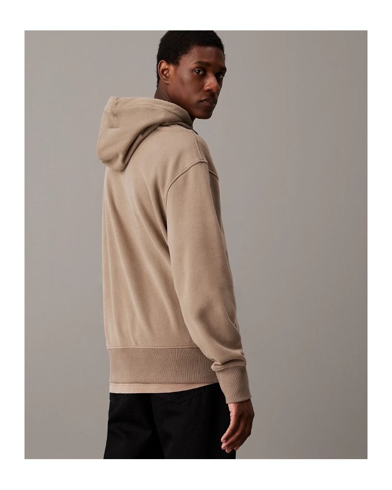 CALVIN KLEIN Sweatshirts Manga comprida Homem Bege J30J326879