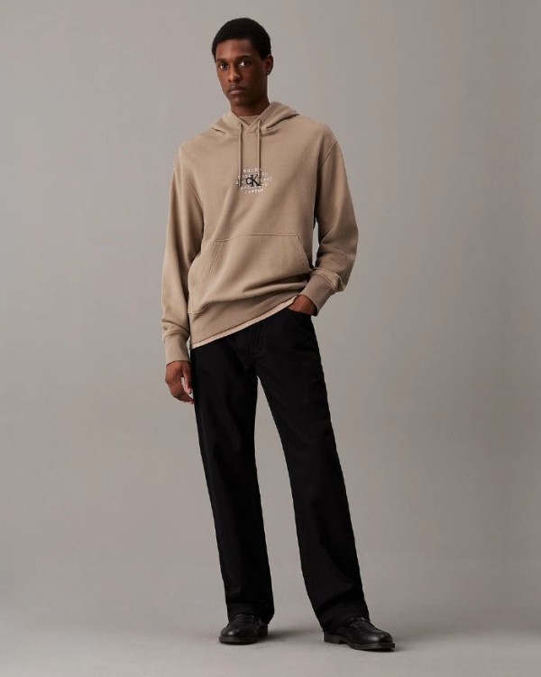 CALVIN KLEIN Sudaderas Manga larga Hombre Beige J30J326879