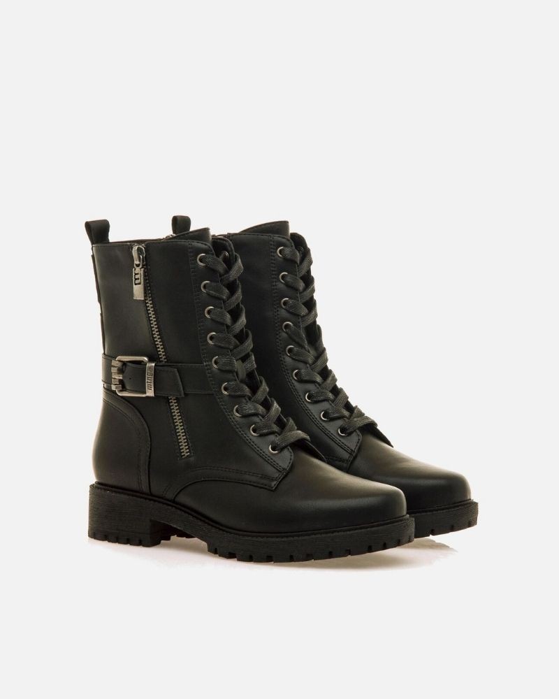 MUSTANG Botas Militares Feminino Preto 50355 CAMPA