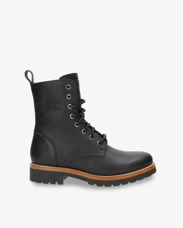 Botas militares femininas pretas Panama Jack