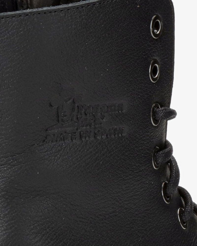 Botas militares femininas pretas Panama Jack