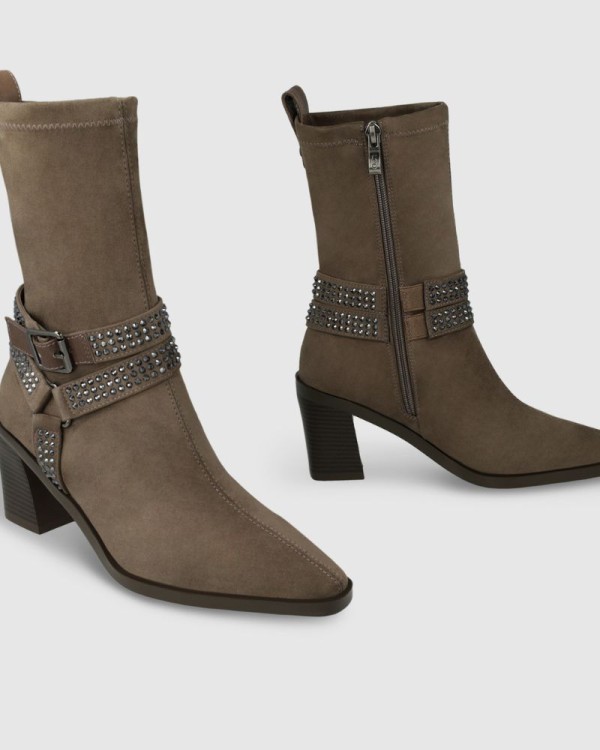 LODI Botines Mujer Taupe DA5092