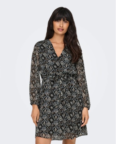 SOMENTE Vestidos Mulher Preto 15236376 CERA