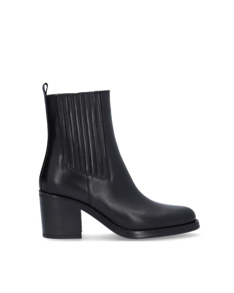 ALPE Botines Chelsea Mujer Negro 24031705 2403 Made In Spain.