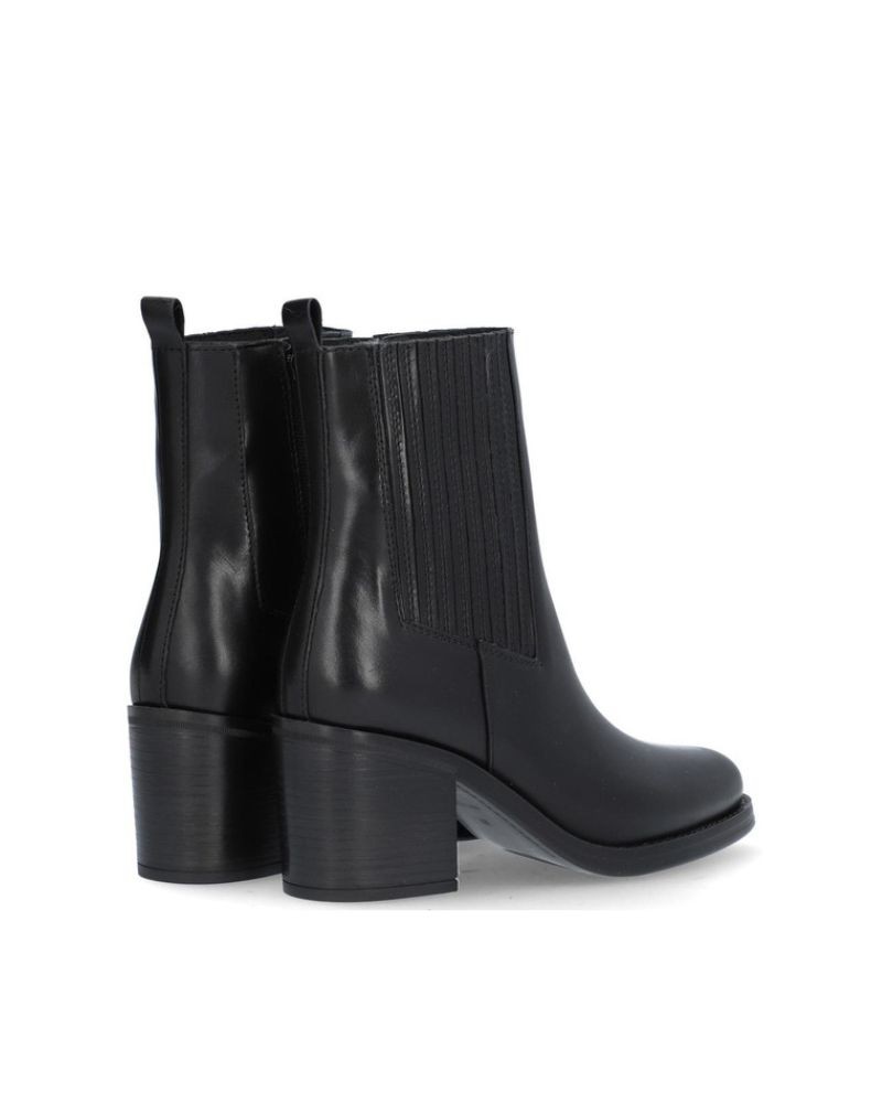 ALPE Botines Chelsea Mujer Negro 24031705 2403 Made In Spain.