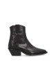 ALPE Botas Cowboy Mulher Preto 52541705 5254 Fabricado em Espanha.