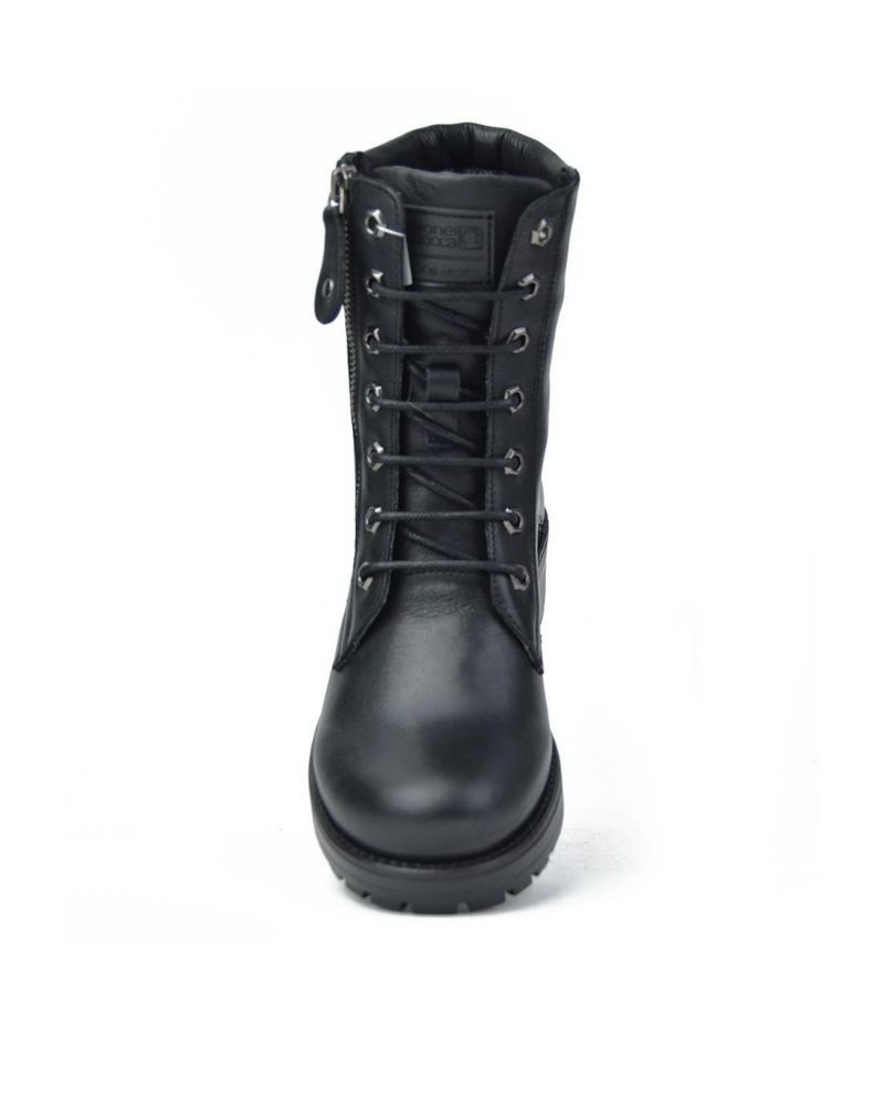 CORONEL TAPIOCCA Botas Militares Mulher Preto C202 11