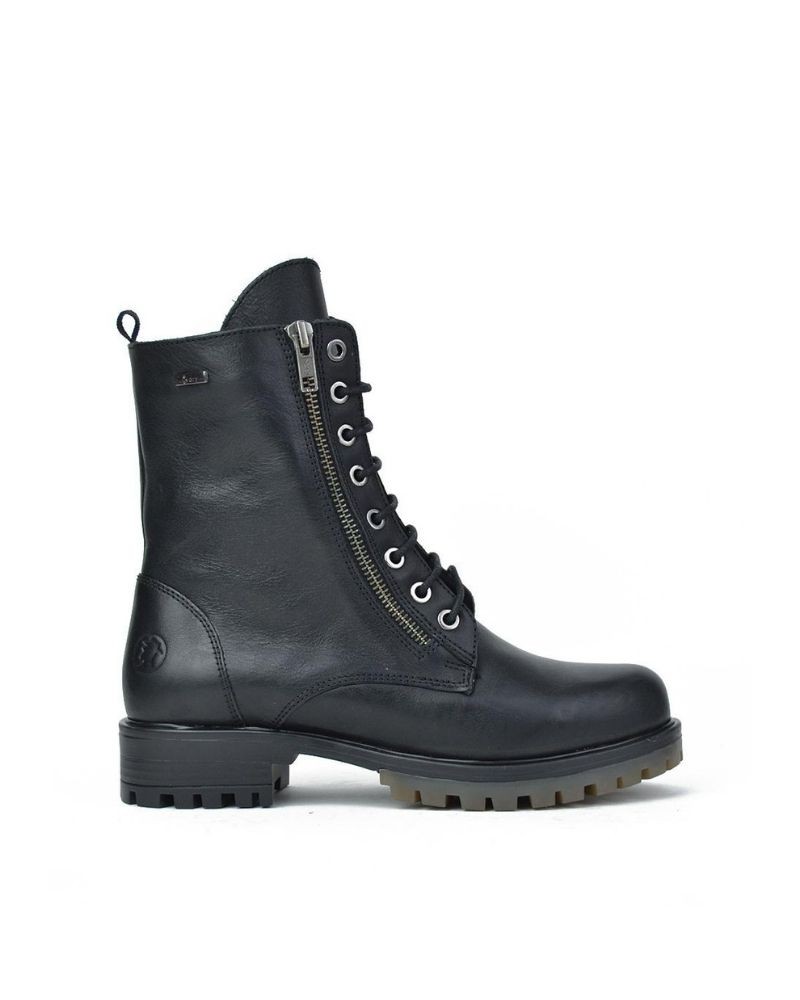 CORONEL TAPIOCCA Botines Militares Mujer Negro C225 11