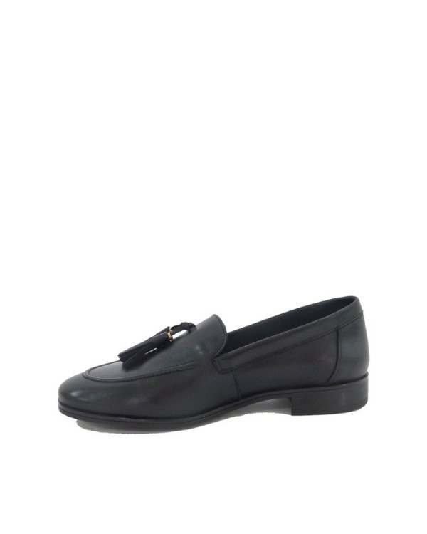 RKS Zapatos Mocasines Mujer Negro 113012